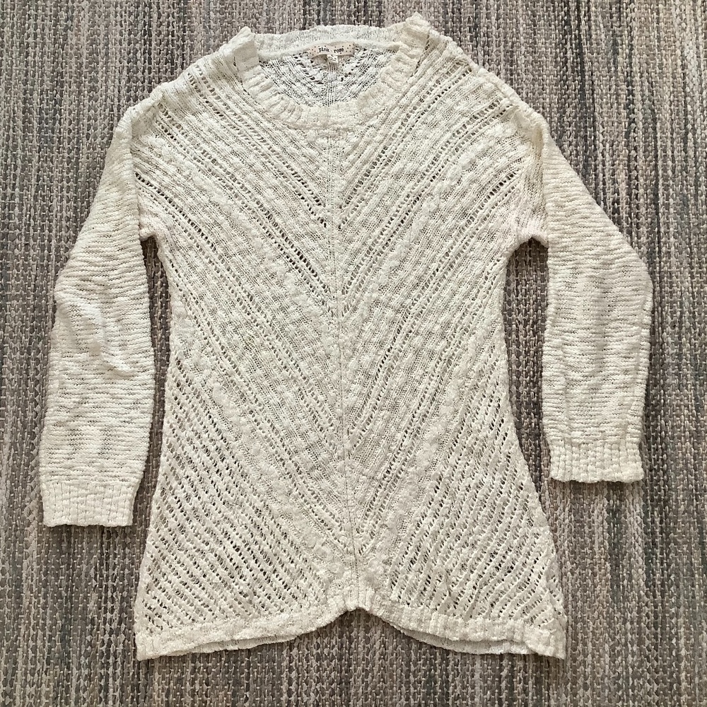 Pink Rose sweater